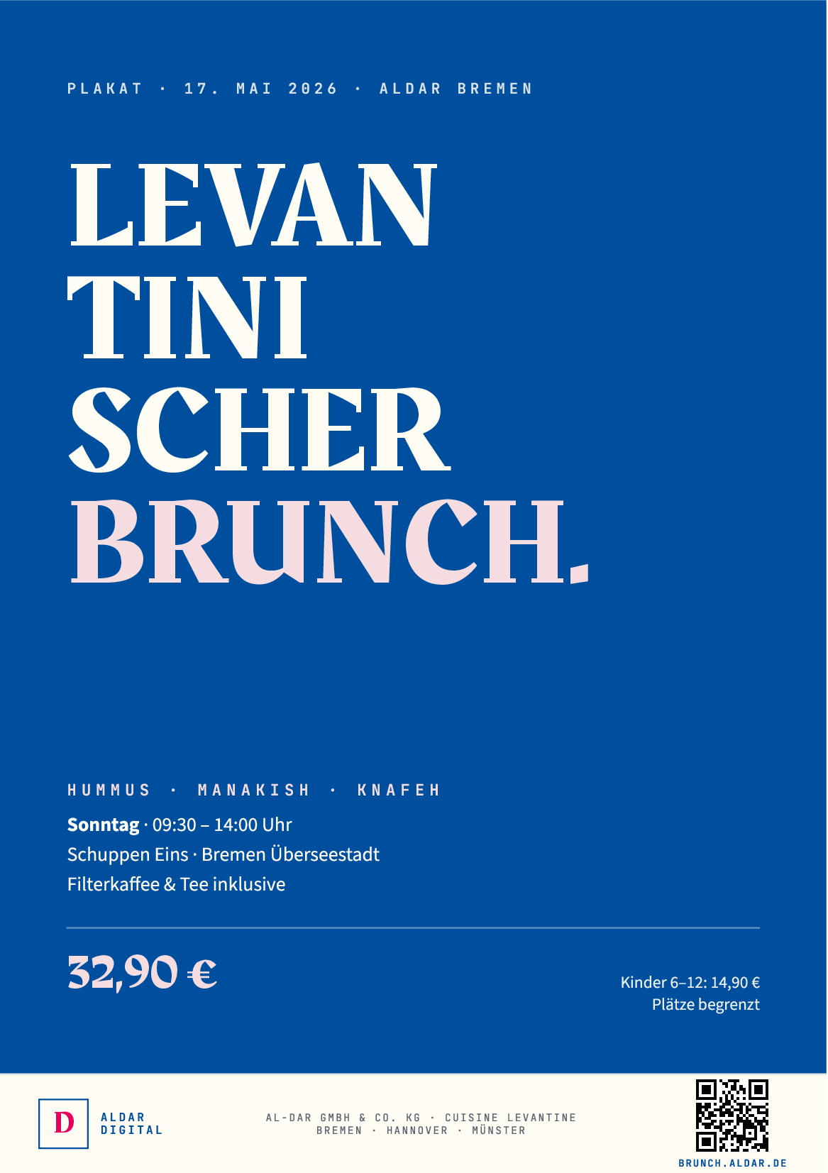 D14 Plakat-Stil Flyer